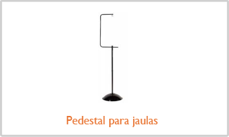 Pedestal para jaulas